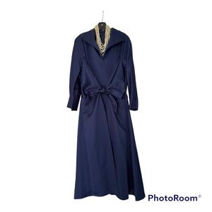 Navy Blue Dress